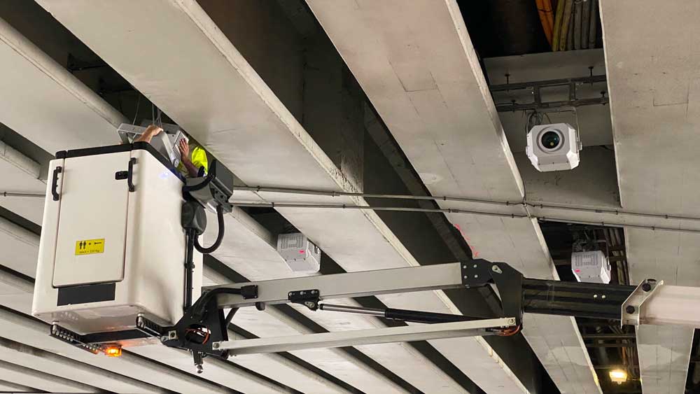 Prolights Mosaico XL projector setup