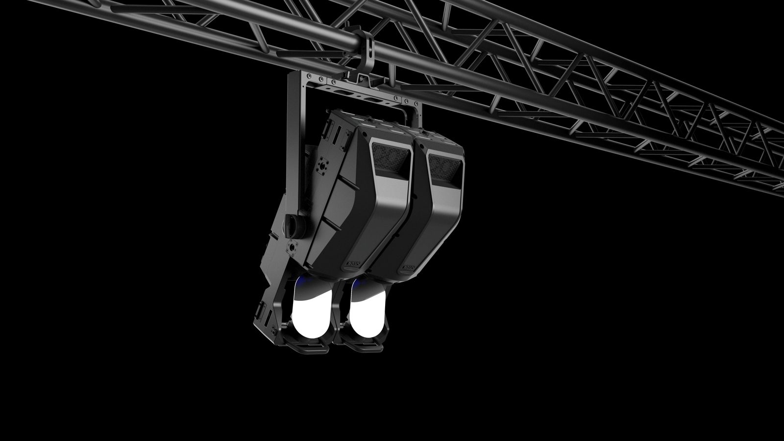 Two CLUSTER M2 on a yoke